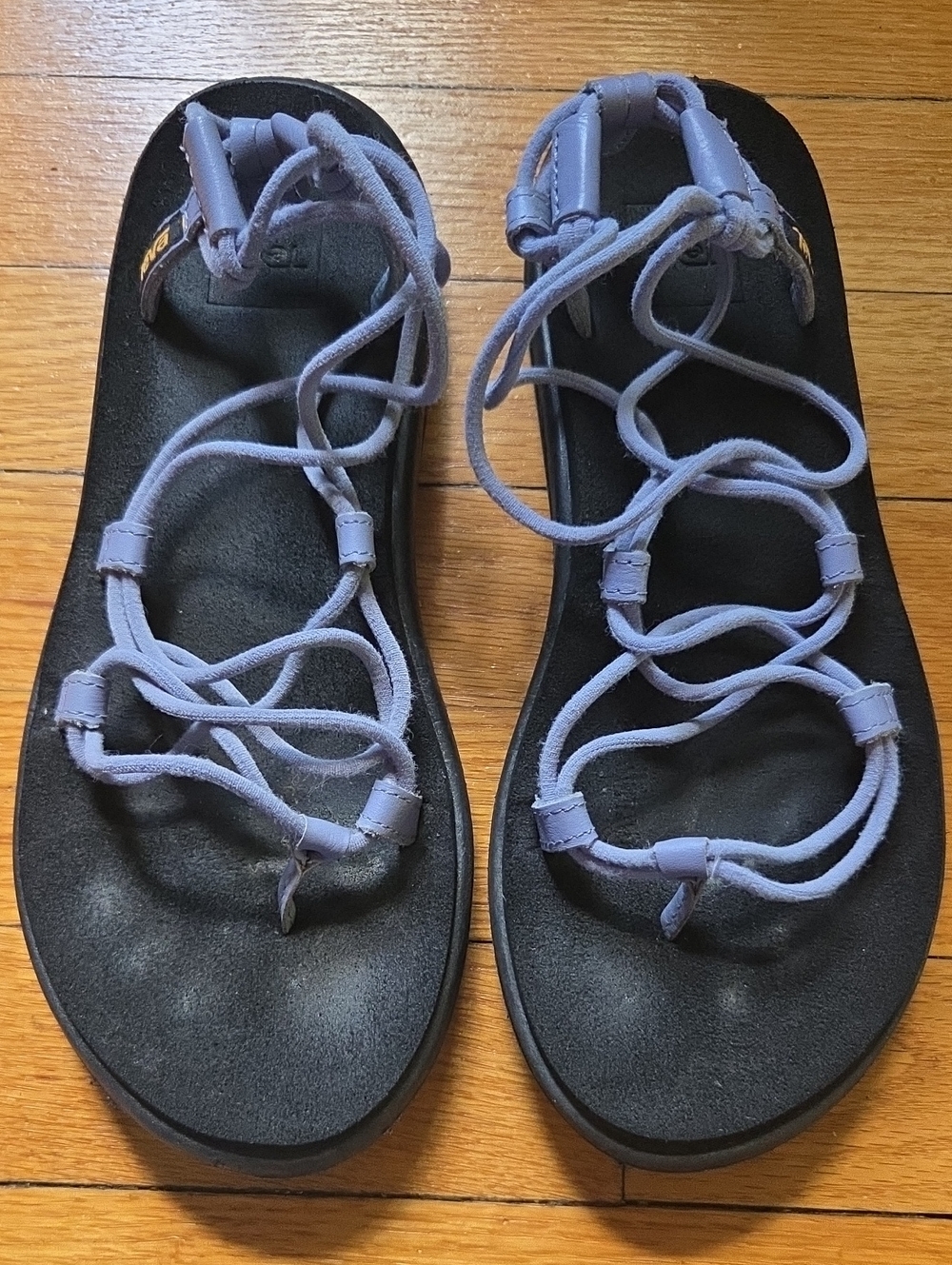 Used Condition Teva Voya Infinity Sandals in Purple